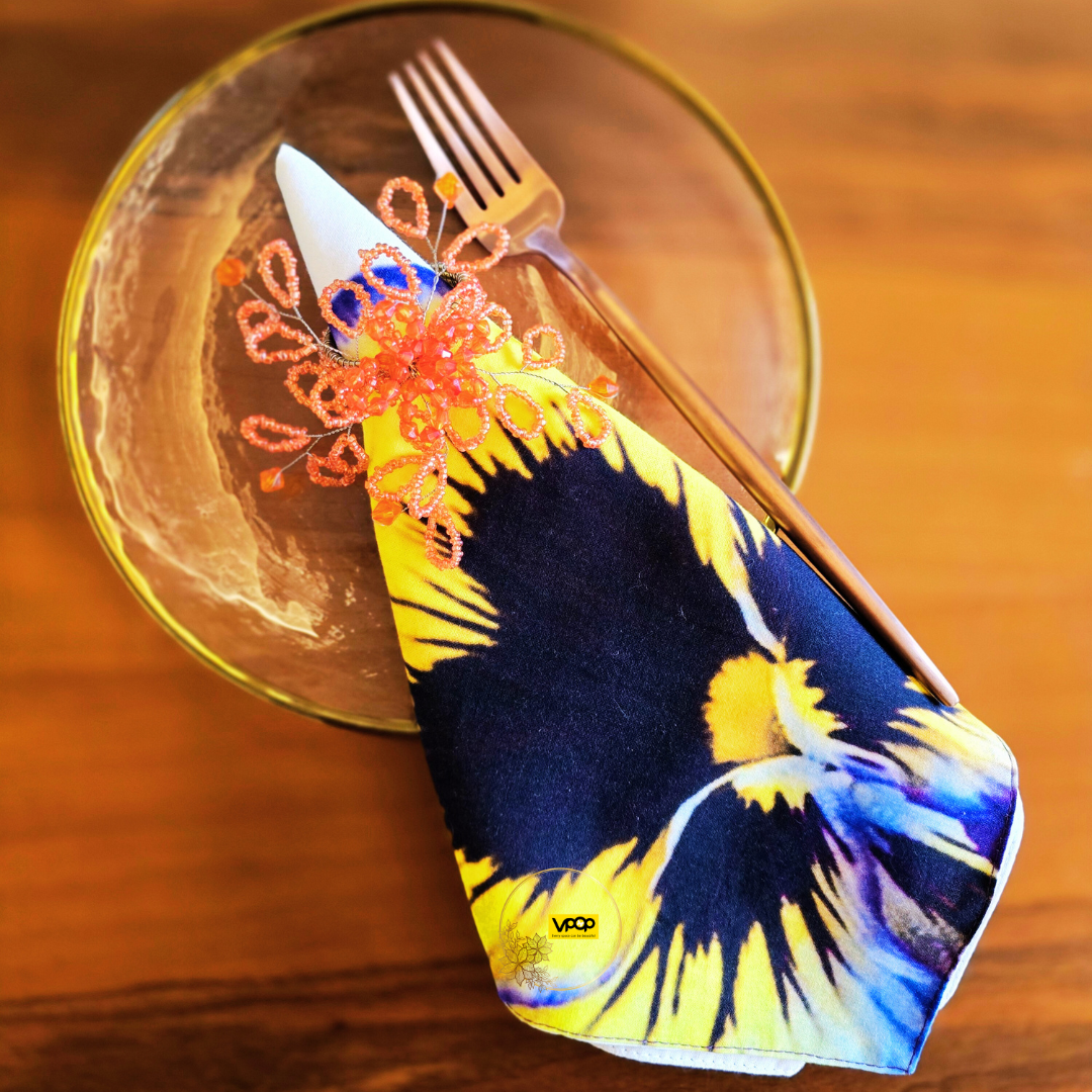 Viola Pansy Placemat Set
