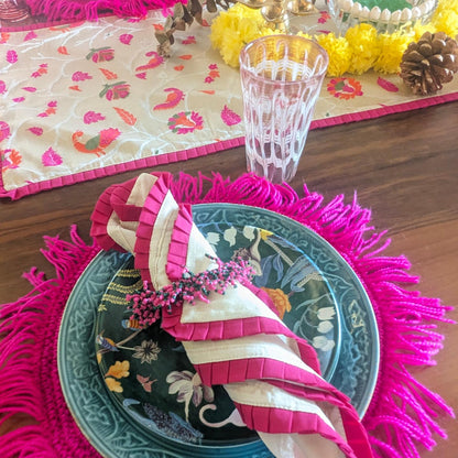 Pattaka Pink -Festive Table Linen Pack